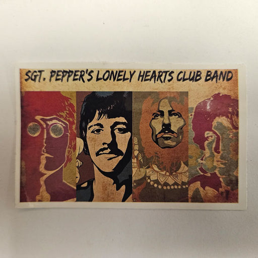 Sticker - The Beatles - Sgt Pepper's Lonely Hearts Club Band