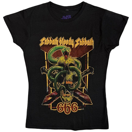 T-Shirt - Black Sabbath - Bloody Sabbath 666 - Lady