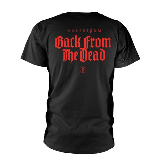 T-Shirt - Halestorm - Back From The Dead Album - Back