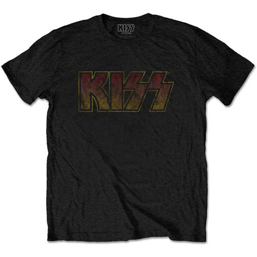 T-Shirt - Kiss - Vintage Classic Logo
