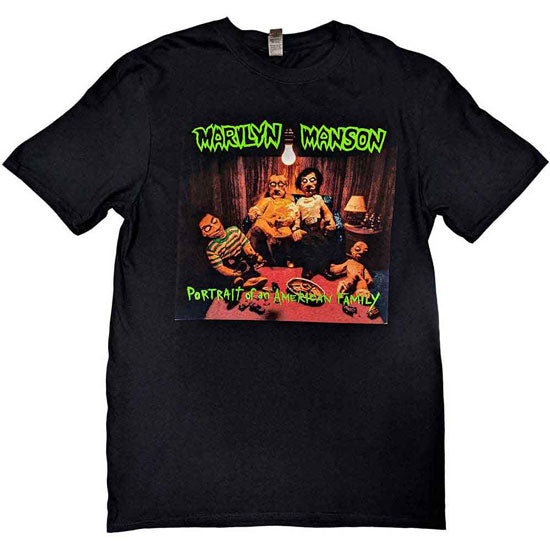 T-Shirt - Marilyn Manson - American Family with back print - Front