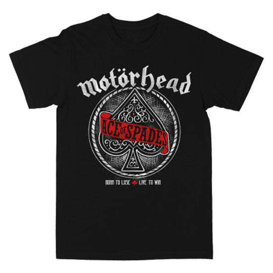 T-Shirt - Motorhead - Ace of Spades - Red Ribbon