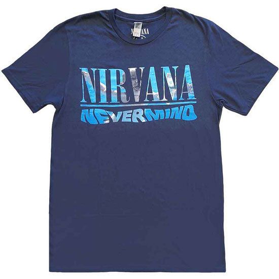T-Shirt - Nirvana / KC - Nevermind - Navy - Front