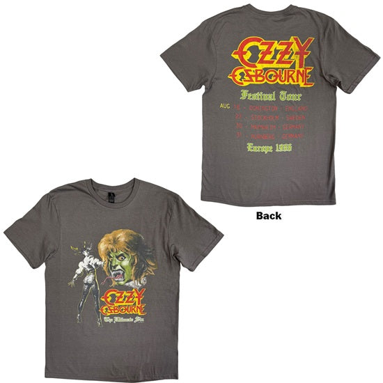 T-Shirt - Ozzy Osbourne - Ultimate Remix - Grey