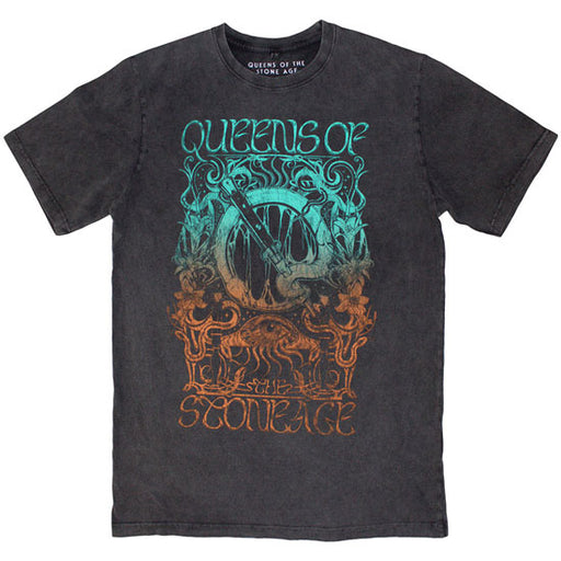 T-Shirt - Queens of the Stone Age - Montage - Charcoal Grey