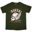 T-Shirt - Queens of the Stone Age - Winged Skull - Green