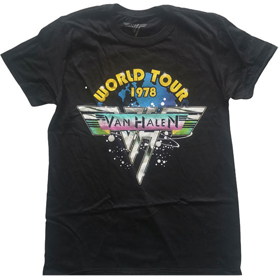 T-Shirt - Van Halen - World Tour '78 Full Colour