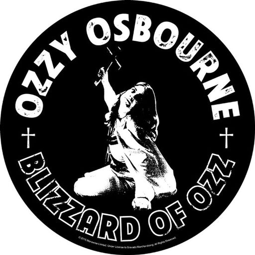 Back Patch - Ozzy Osbourne - Blizzard of Ozz - Round
