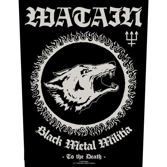 Back Patch - Watain - Black Metal Militia