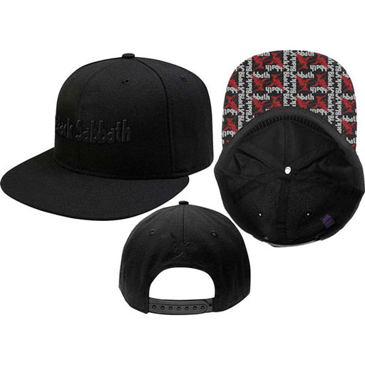 Baseball Hat - Black Sabbath - Logo and Demon