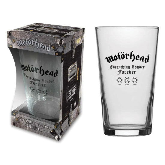 Beer Glass - Motorhead - Everything Louder Forever
