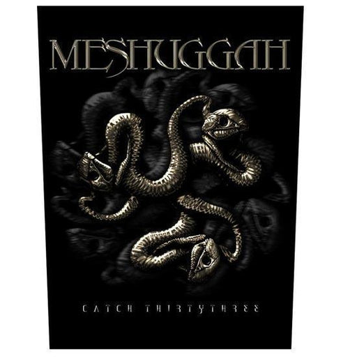 Back Patch - Meshuggah - Catch 33-Metalomania