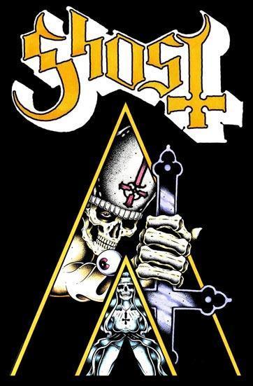 Deluxe Flag - Ghost - Clockwork Ghost-Metalomania