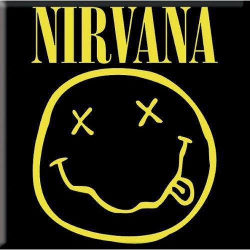 Fridge Magnet - Nirvana - Happy Face