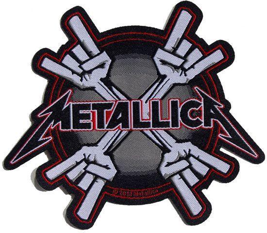 Patch - Metallica - Metal Horns-Metalomania