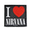 Patch - Nirvana - I Love Nirvana-Metalomania