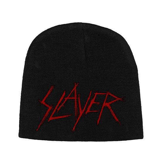 Beanie - Slayer - Scratched Logo-Metalomania