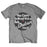 T-Shirt - Bob Dylan - You Can't Go Wrong - Grey-Metalomania