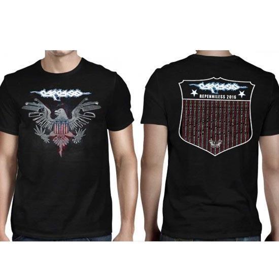 T-Shirt - Carcass - Eagle 2016 Tour-Metalomania