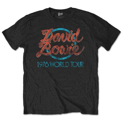 T-Shirt - David Bowie - 1978 World Tour-Metalomania