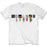T-Shirt - Genesis - Characters Logo - White-Metalomania