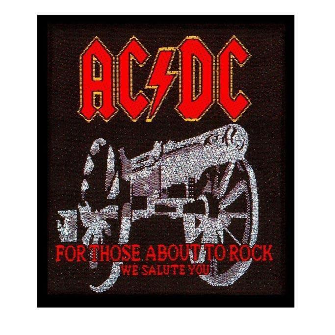 Patch - ACDC - For Those About to Rock-Metalomania