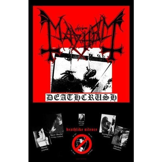 Deluxe Flag - Mayhem - Deathcrush-Metalomania