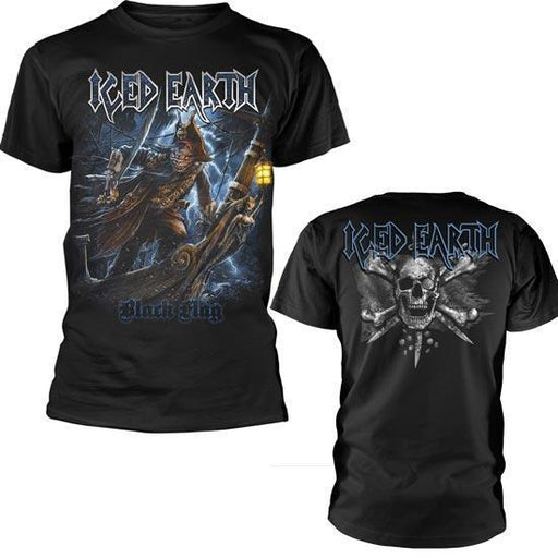 T-Shirt - Iced Earth - Black Flag-Metalomania