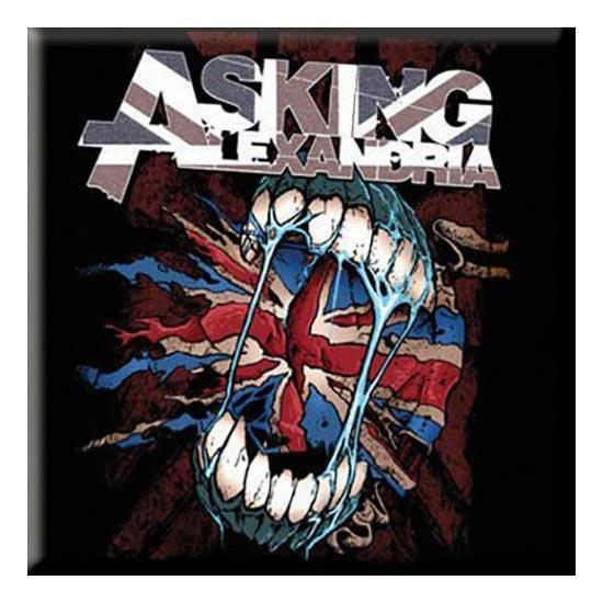 Fridge Magnet - Asking Alexandria - Flag Eater-Metalomania