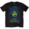 T-Shirt - Jimi Hendrix - Experienced Hair - Black-Metalomania