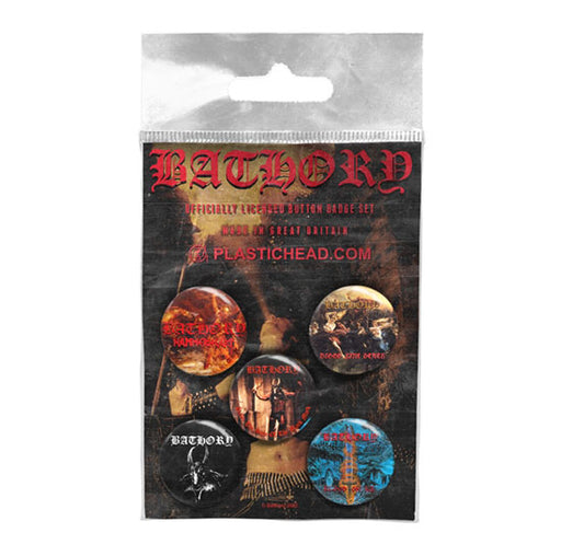 Button Badge Set - Bathory
