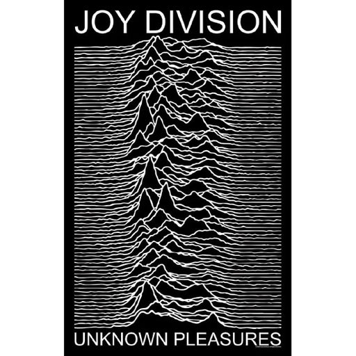 Deluxe Flag - Joy Division - Unknown Pleasures