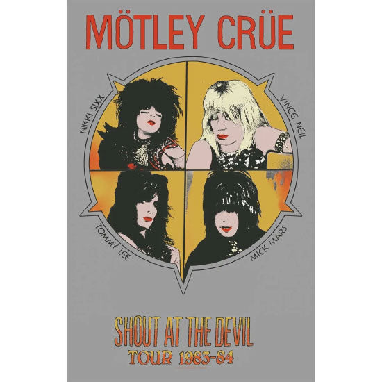 Deluxe Flag - Motley Crue - Shout At The Devil