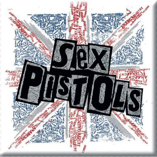 Fridge Magnet - Sex Pistols - Logo and Flag