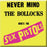 Fridge Magnet - Sex Pistols - Never Mind The Bollocks