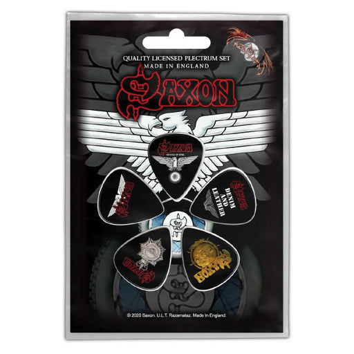 Guitar Picks - Saxon - Wheels of Steel