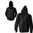 Hoodie - Metallica - Black Album Burnished - Zip