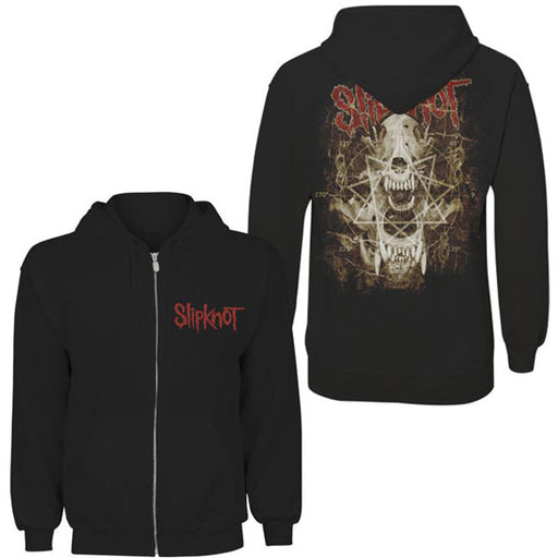 Hoodie - Slipknot - Skull Teeth - Zip