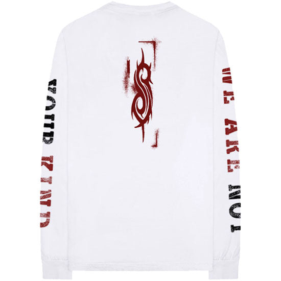 Long Sleeves - Slipknot - Shrouded Group - White - Back