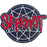 Patch - Slipknot - Red Logo Over Nonogram