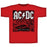 T-Shirt - ACDC - Rock N Roll Train - Red