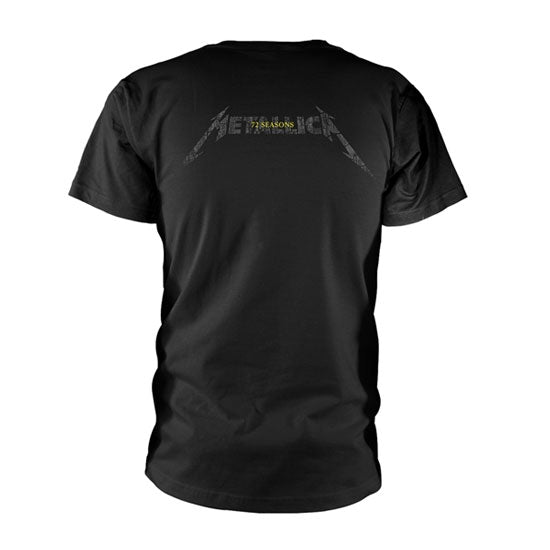 T-Shirt - Metallica - 72 Seasons Charred Logo - Back