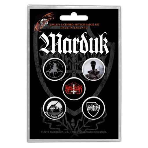 Button Badge Set - Marduk - Panzer Division 