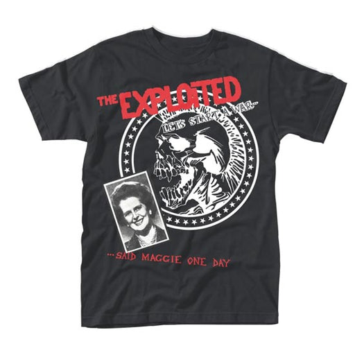 T-Shirt - The Exploited - Let's Start a War-Metalomania