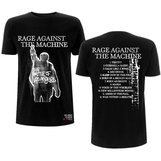 T-Shirt -  Rage Against The Machine -  BOLA Album Cover
