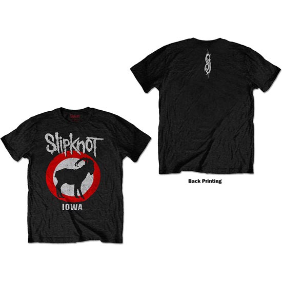 T-Shirt - Slipknot -  Iowa Goat With Back Print