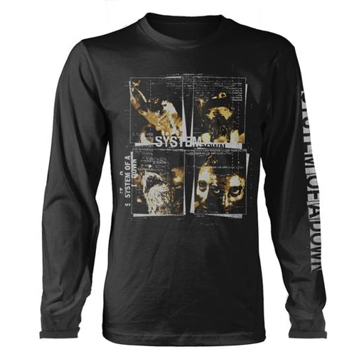 Long Sleeves -  System of a Down SOAD -  Face Boxes
